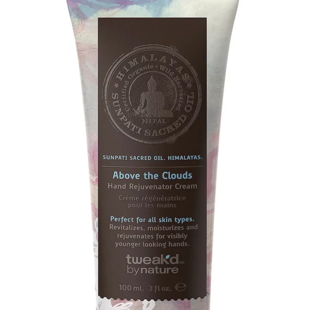 NWT Tweak'd by Nature Above the Clouds Hand Rejuvenator Cream - White and Brown